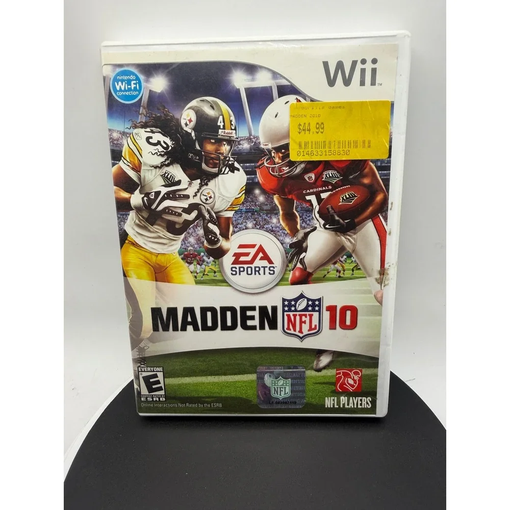Madden NFL‎ 10 Nintendo Wii EA Sports Football Game with Manual RVL P R2IE